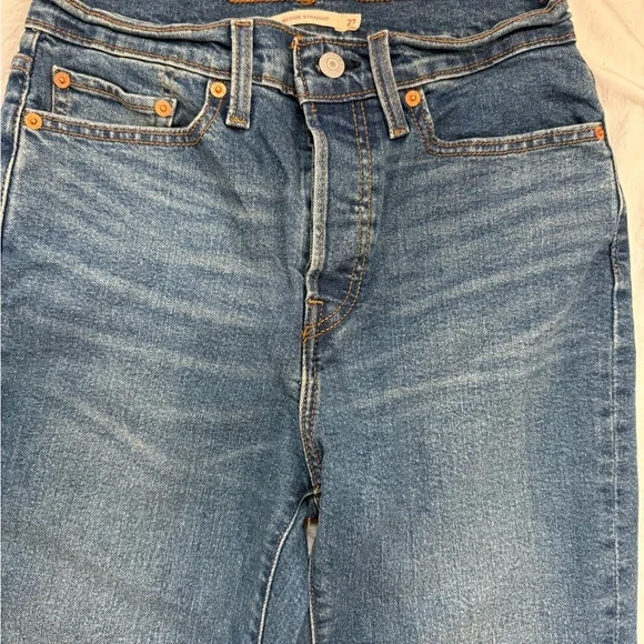 LEVI STRAUSS Classic Blue Denim Jeans - Picture 2 of 12